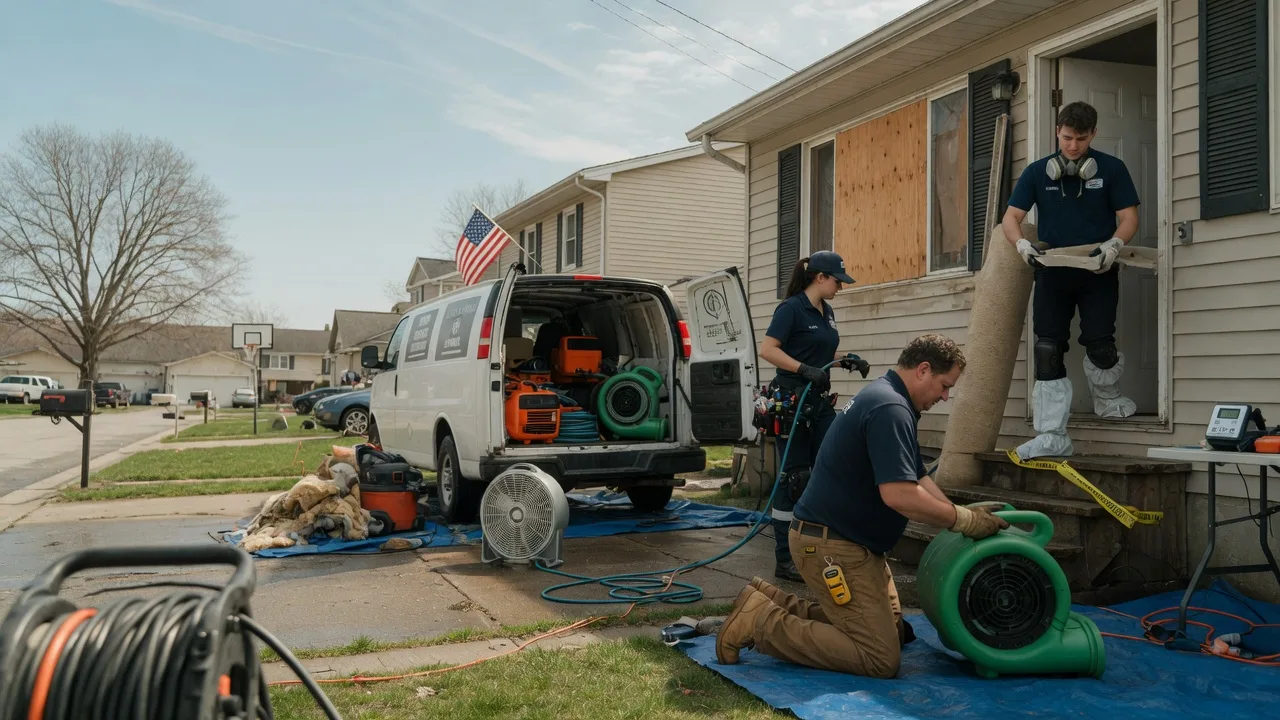 Water Damage Restoration in Newhall, WV near me